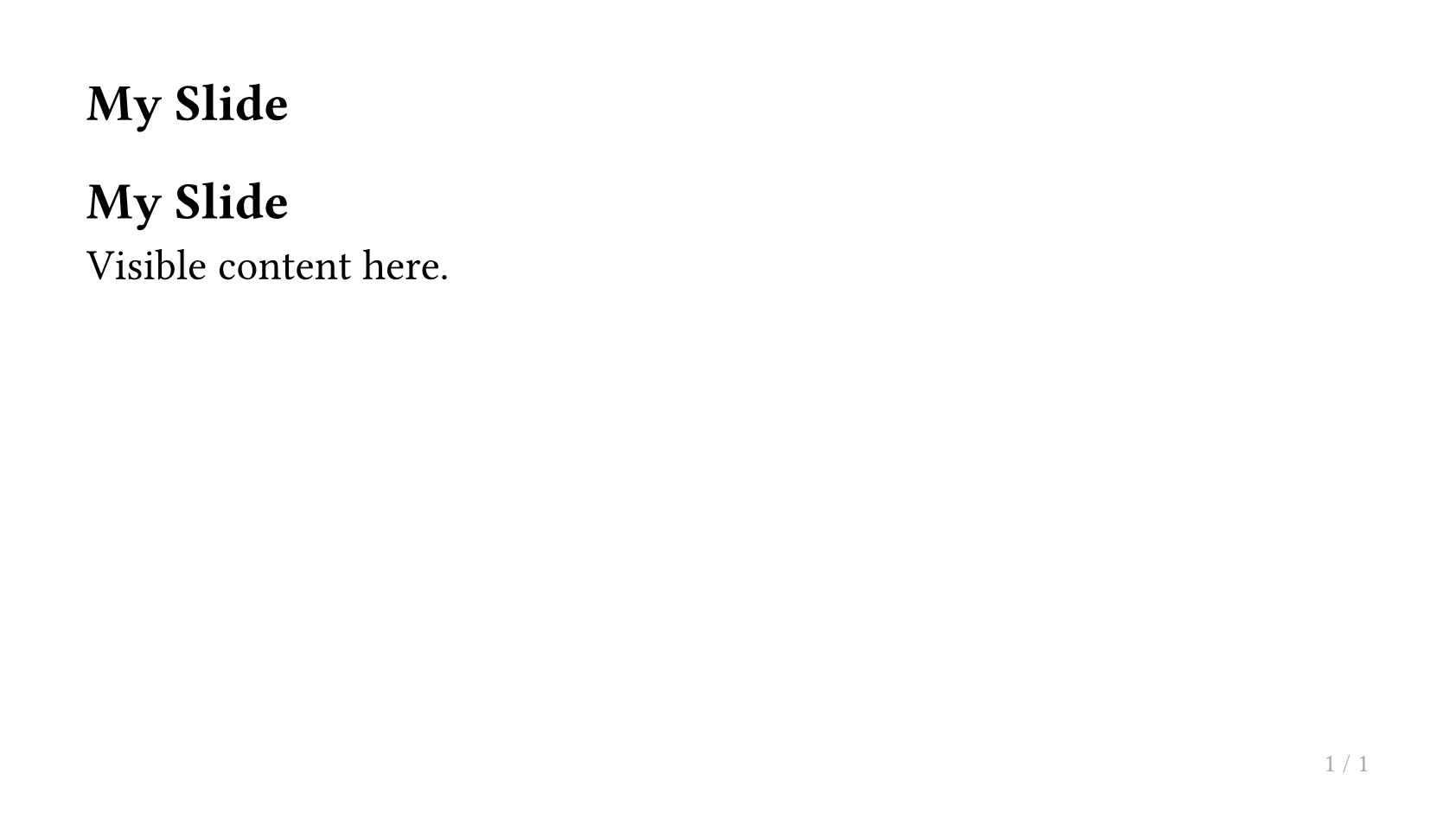 Touying example output