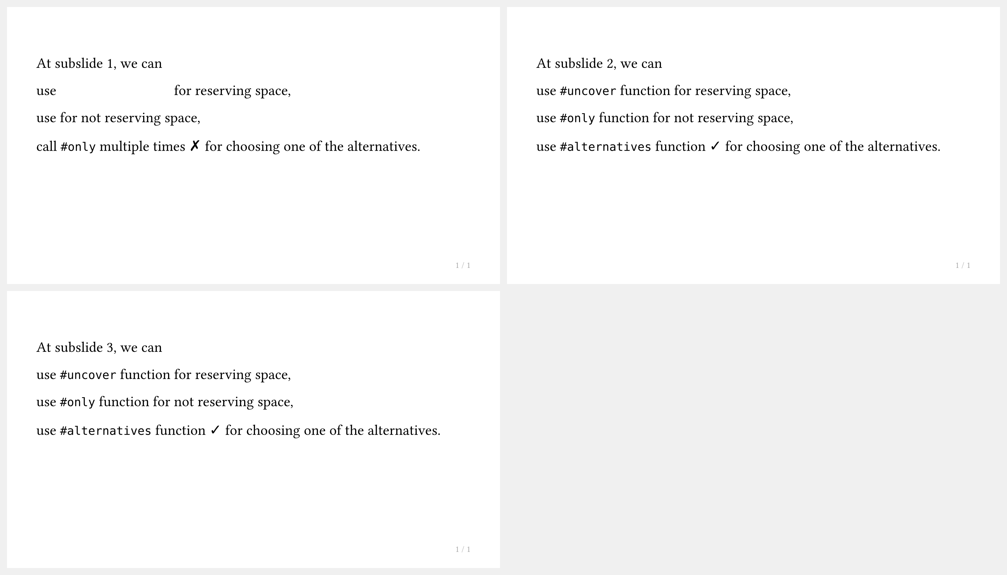 Touying example output