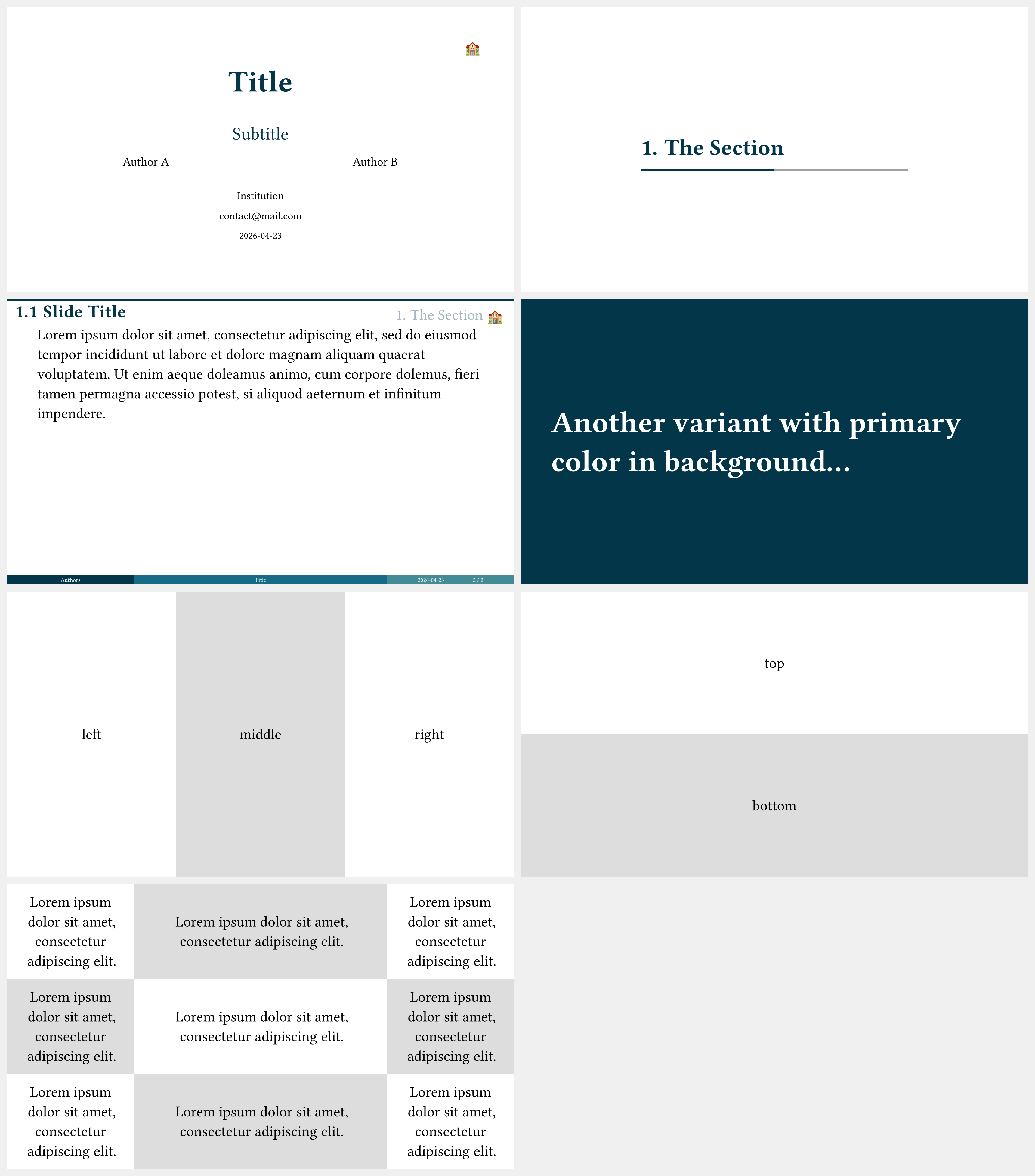 Touying example output