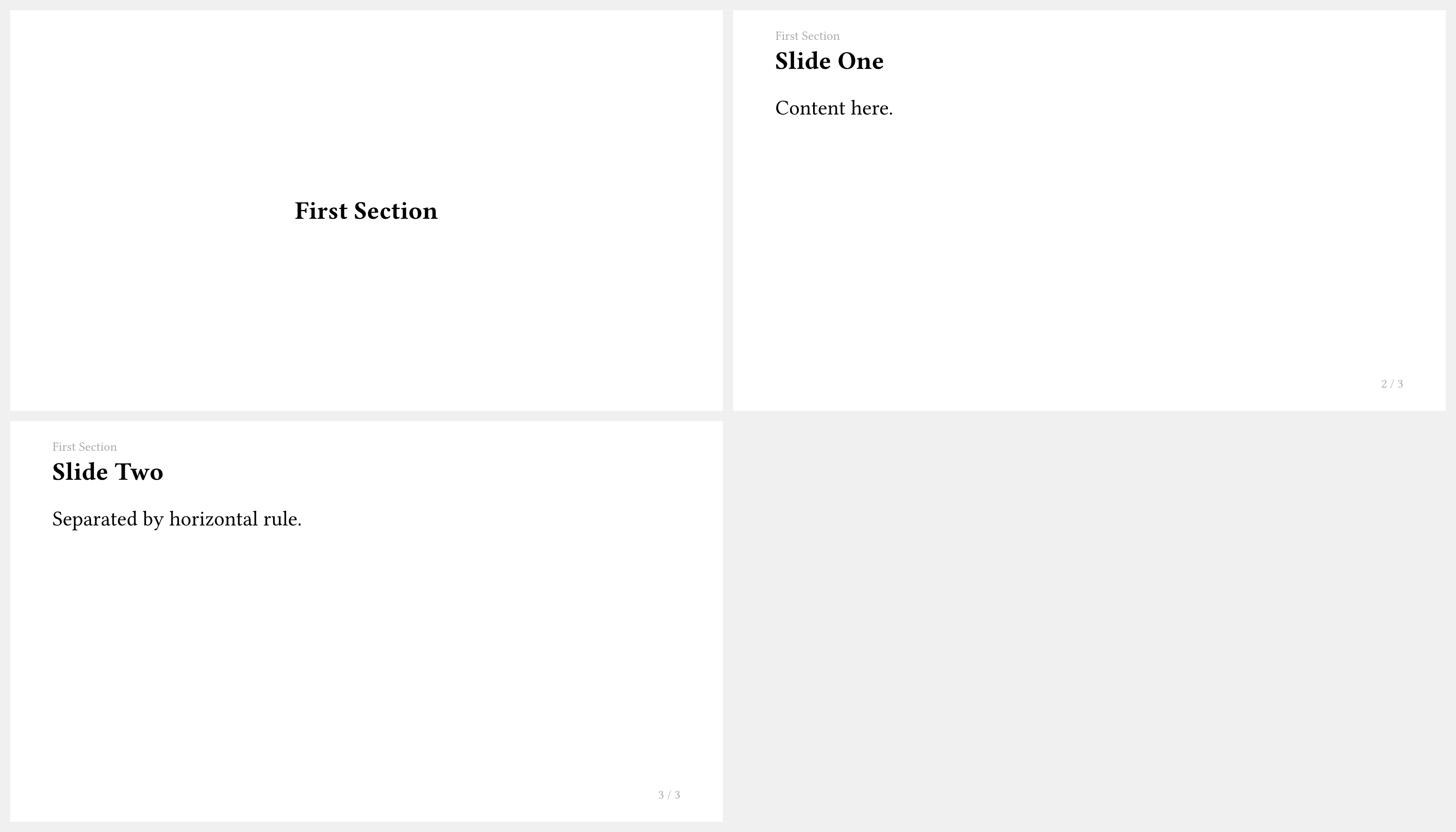 Touying example output