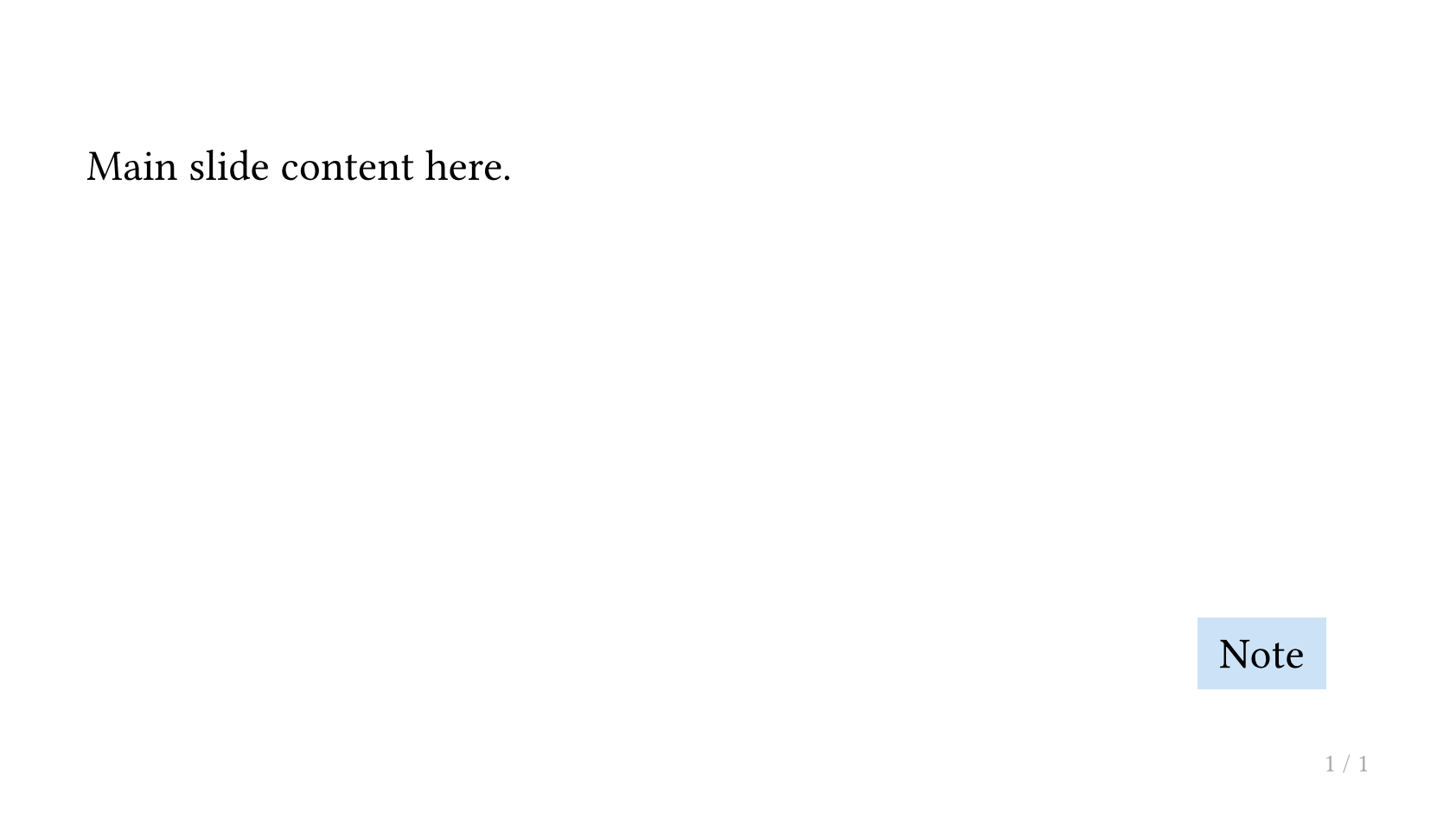 Touying example output