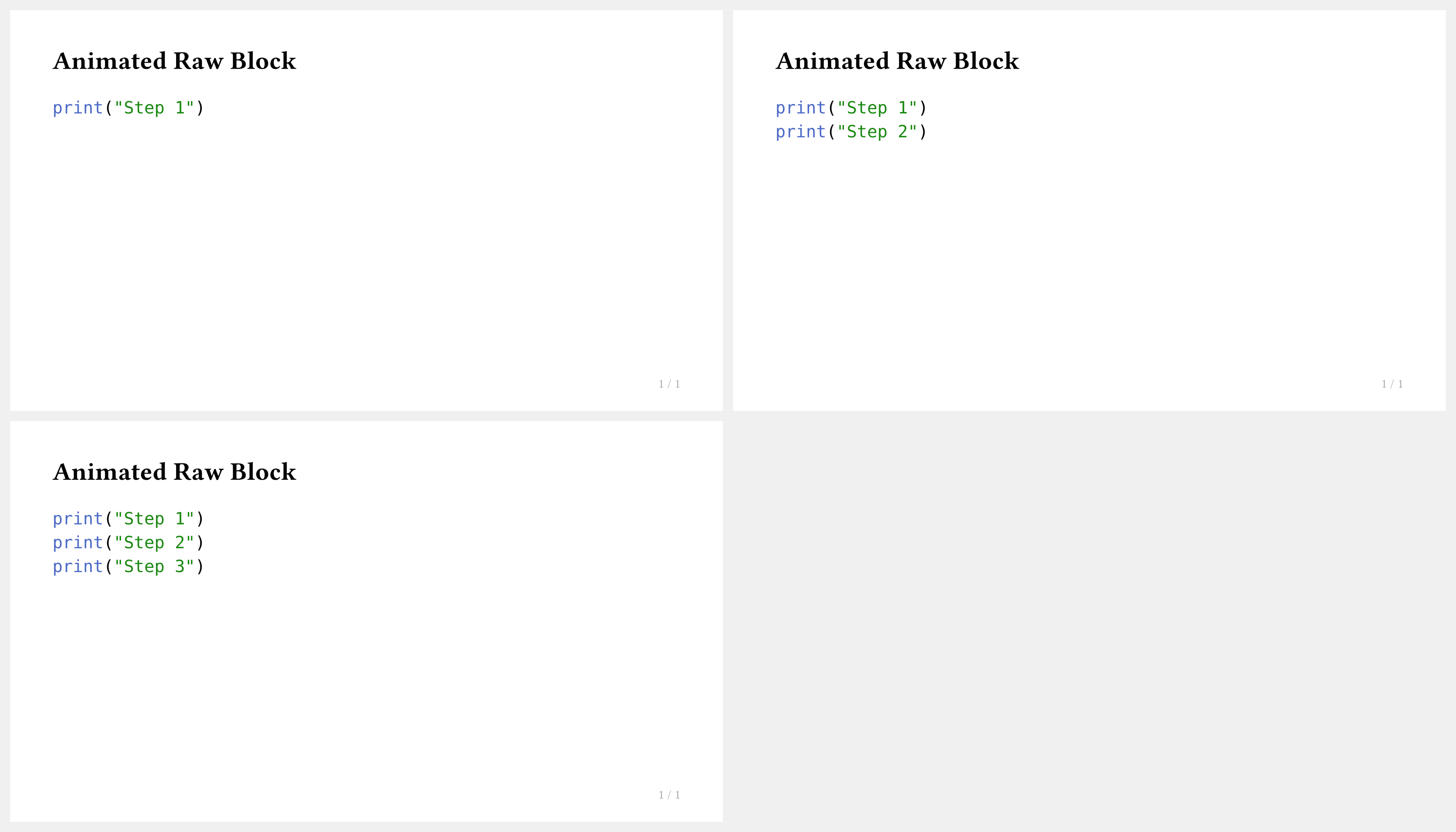 Touying example output