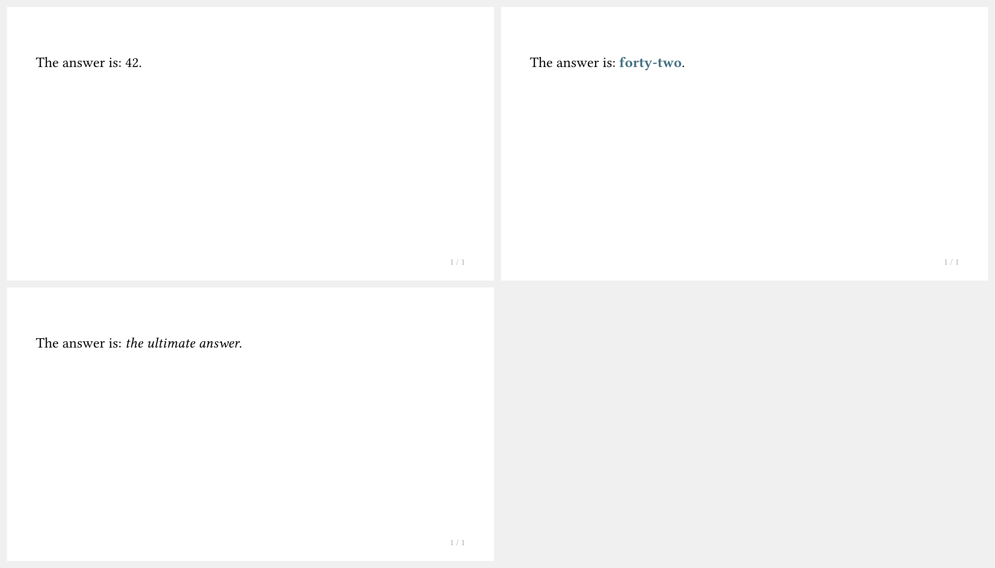 Touying example output