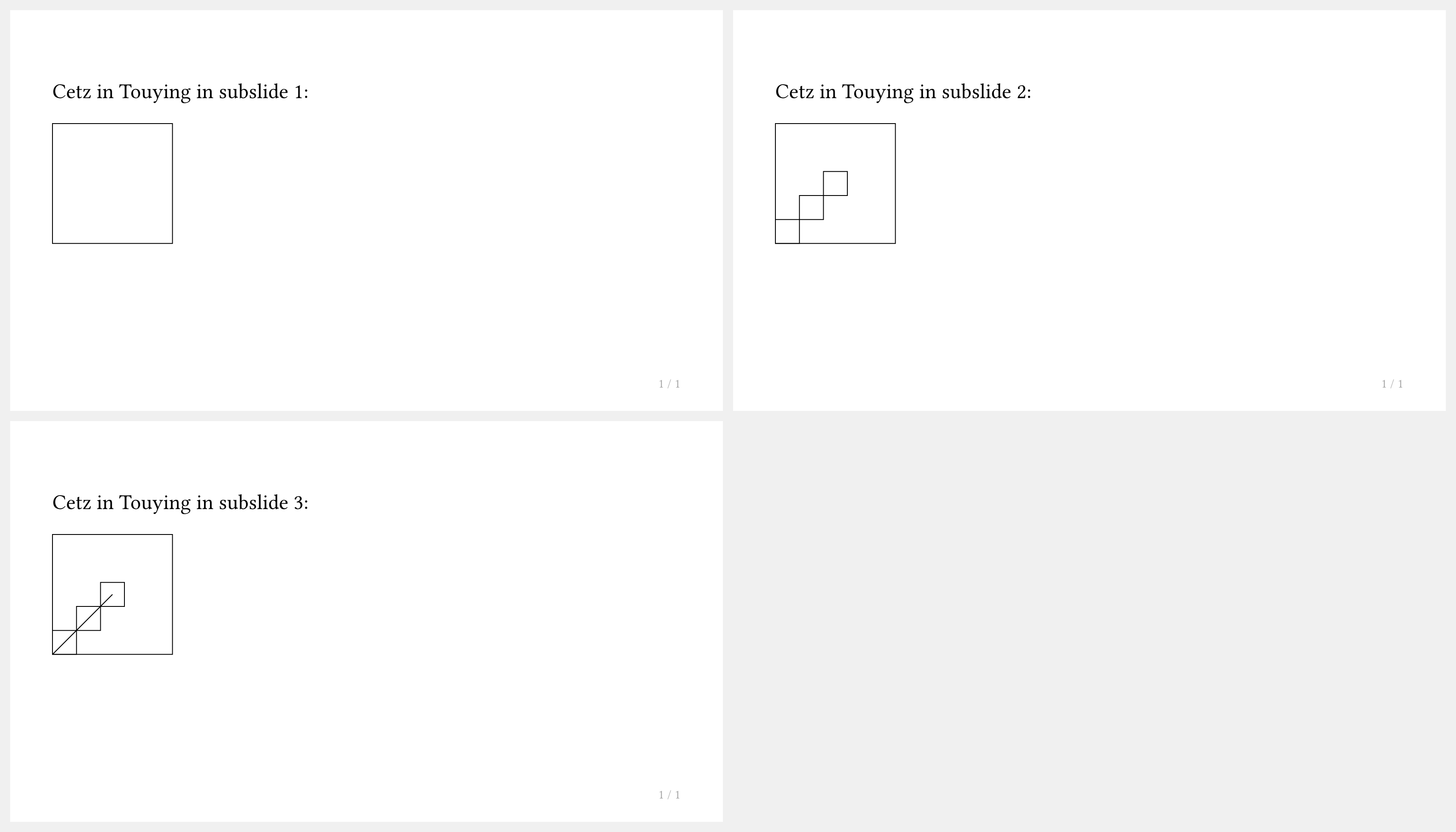 Touying example output